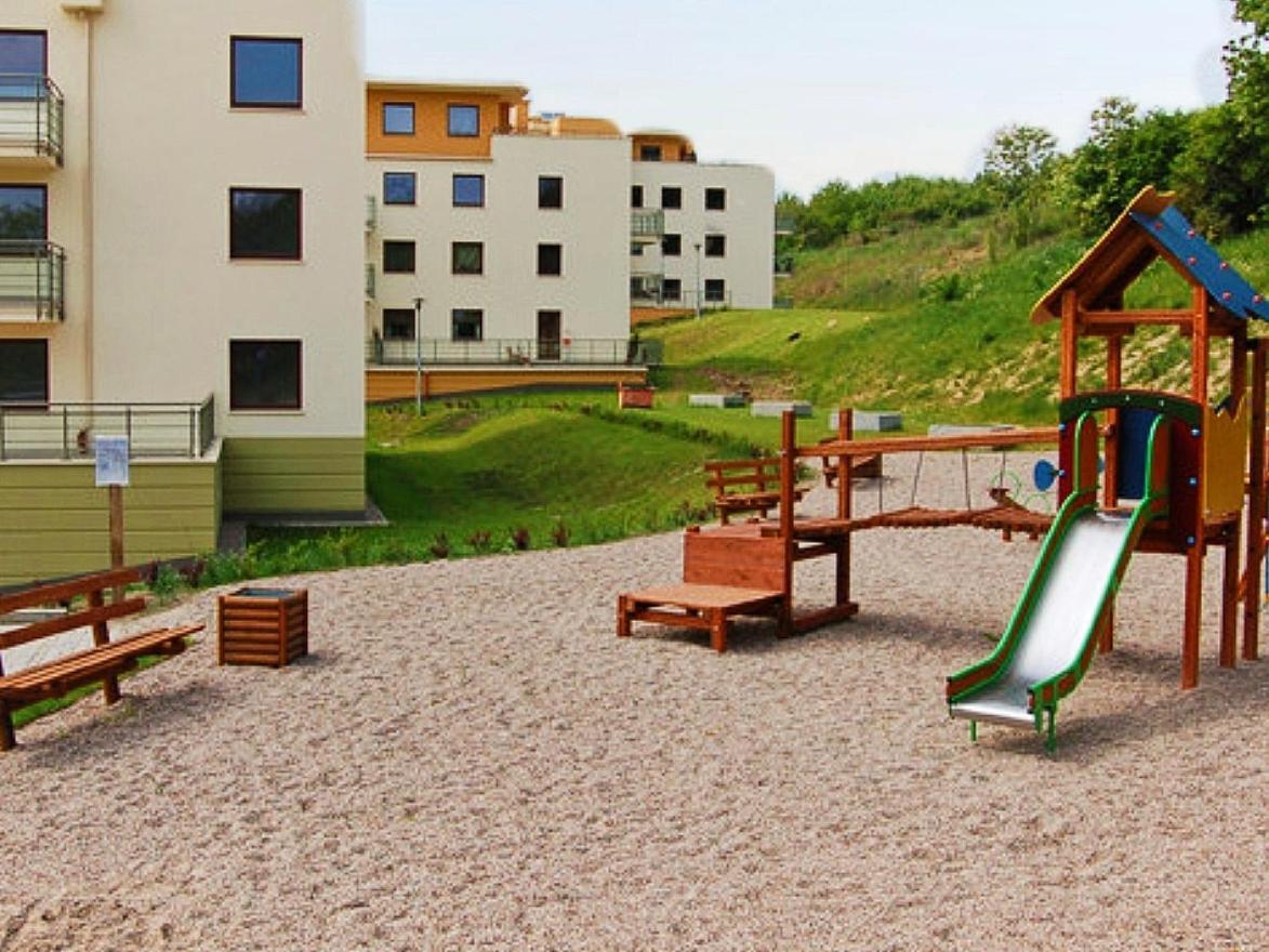 Апартаменты Apartament Tarasy Migowo Гданьск Экстерьер фото